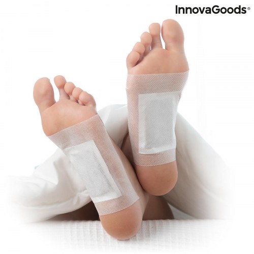 Detox Fod Plastre Bamboo InnovaGoods 10 enheder