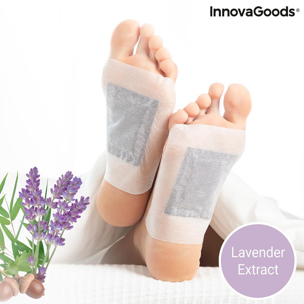 Detox fodplastre med lavendel - 10 stk. billede
