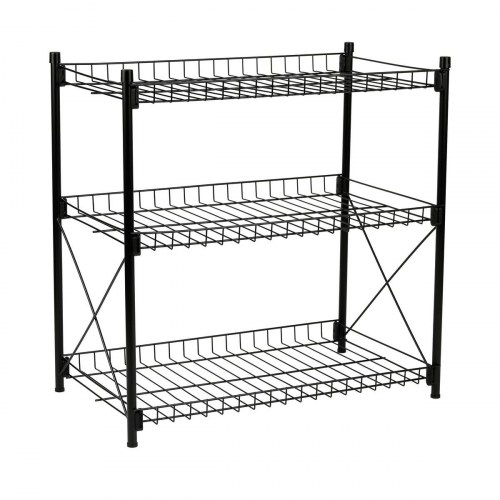 Confortime hyldereol i metal - 52 × 34 × 55 cm, 3 hylder