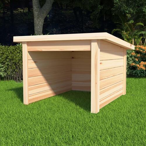 Skur til plæneklipper 92x104x59,5 cm fyrretræ 19 mm