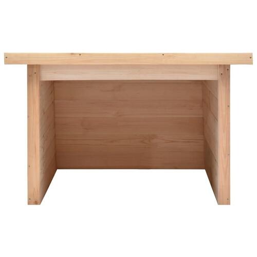 Skur til plæneklipper 92x104x59,5 cm fyrretræ 19 mm
