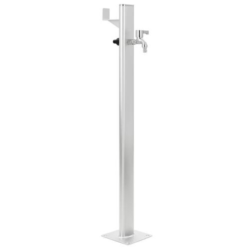 Vandsøjle til haven aluminium 95 cm