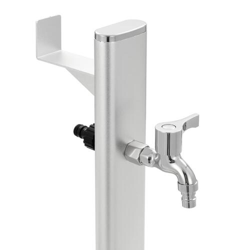 Vandsøjle til haven aluminium 95 cm
