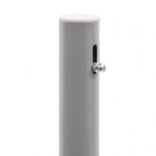 Sammenrullelig sidemarkise 160 × 500 cm - brun