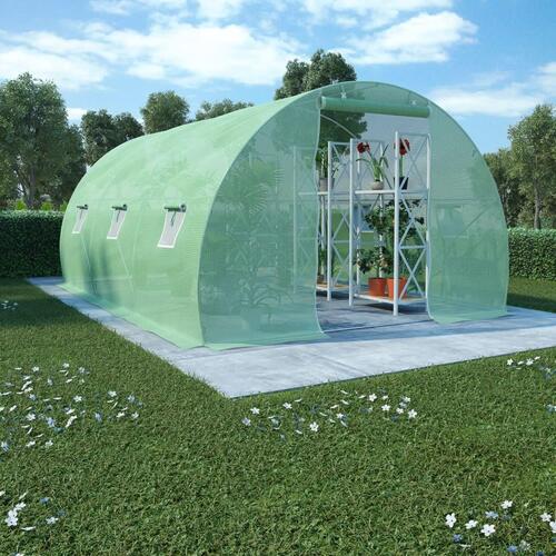 Drivhus 3,5 m² 450x300x200 cm