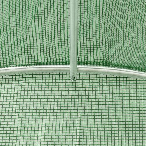 Drivhus 3,5 m² 450x300x200 cm