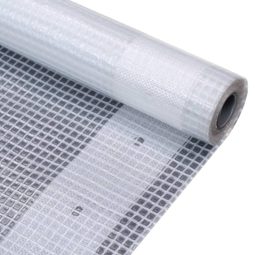 Leno-presenning 260 g/m² 1,5 x 5 m hvid