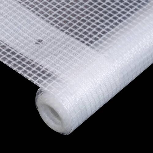 Leno-presenning 260 g/m² 3 x 3 m hvid