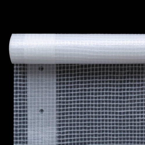 Leno-presenning 260 g/m² - 4 × 5 m, hvid