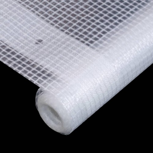 Leno-presenning 260 g/m² - 4 × 5 m, hvid