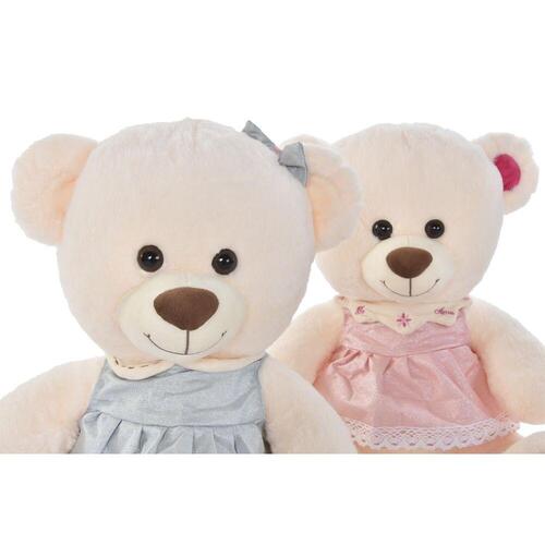 Bjørnebamse Beige Pink Grøn Børns 20 x 20 x 50 cm Bjørn (2 enheder)