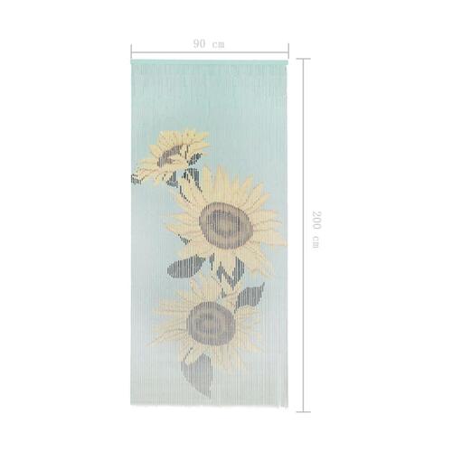 Insektgardin 90 x 200 cm bambus