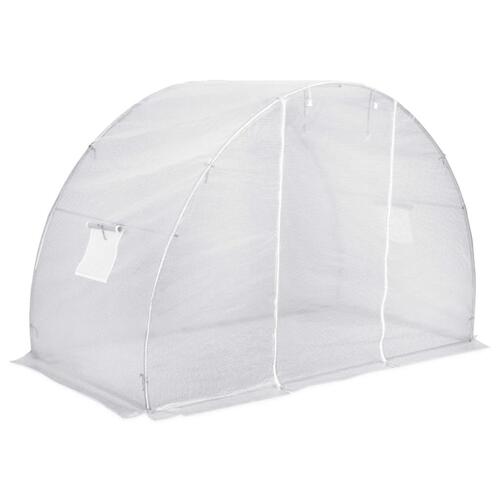 Drivhus 4,5 m² 300x150x200 cm