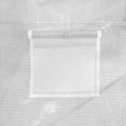 Drivhus 4,5 m² 300x150x200 cm