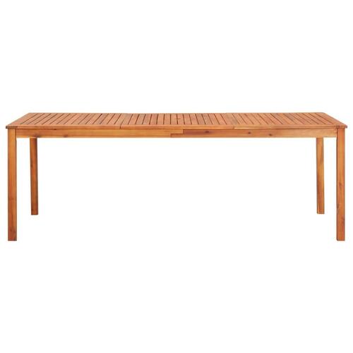 Havebord 88 x 88 x 74 cm massivt akacietræ