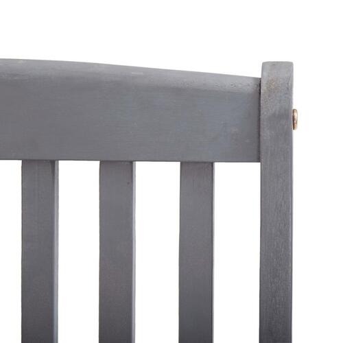Foldbare havestole 2 stk. massivt akacietræ