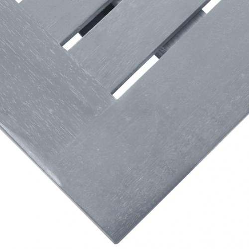 Foldbart havebord 70 x 70 x 75 cm massivt akacietræ