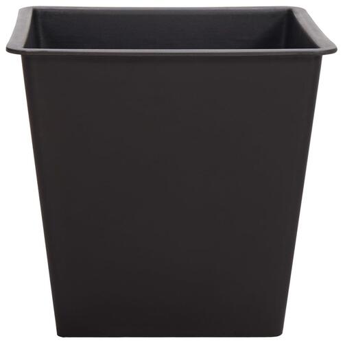Høj plantekasse med krukke 24,5x24,5x25 cm massivt akacietræ