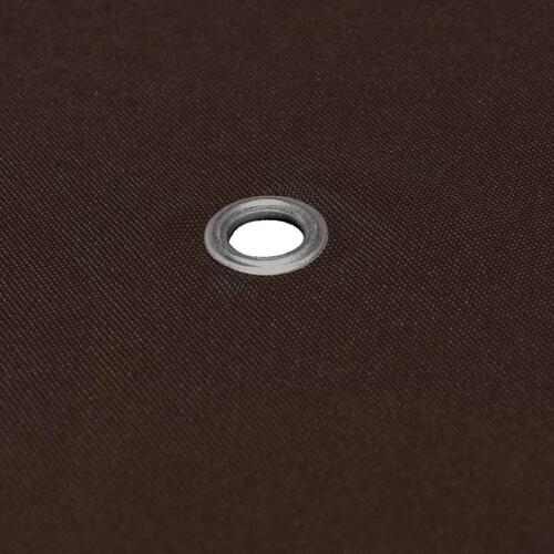 Pavillontopdække 2 niveauer 4x3 m 310 g/m² brun