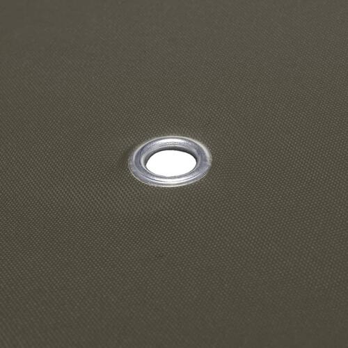 Pavillontopdække 310 g/m² 3 x 3 m gråbrun