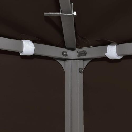 Pavillontopdække 310 g/m² 3 x 4 m brun