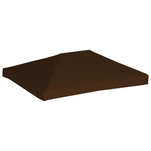 Pavillontopdække 310 g/m² 3 x 4 m brun