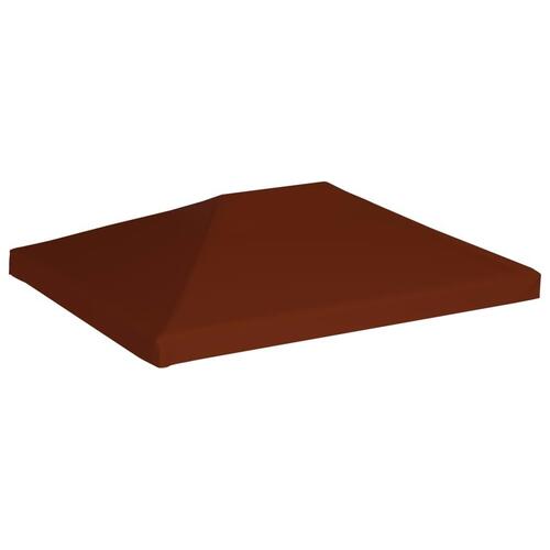 Pavillontopdække 310 g/m² 3 x 4 m terracotta