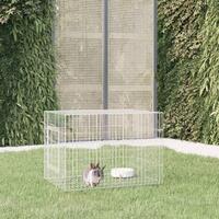 Kaninbur 78x54x54 cm galvaniseret jern