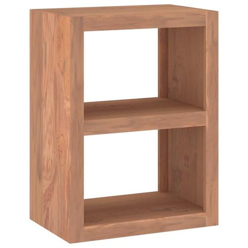 Sidebord 45x30x60 cm massivt teaktræ