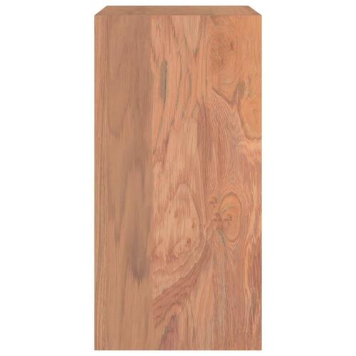 Sidebord 45x30x60 cm massivt teaktræ