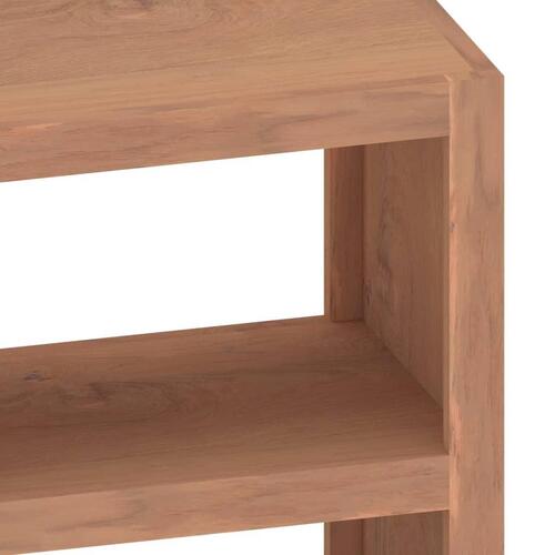 Sidebord 45x30x60 cm massivt teaktræ