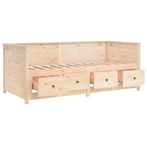 Daybed 80x200 cm massivt fyrretræ