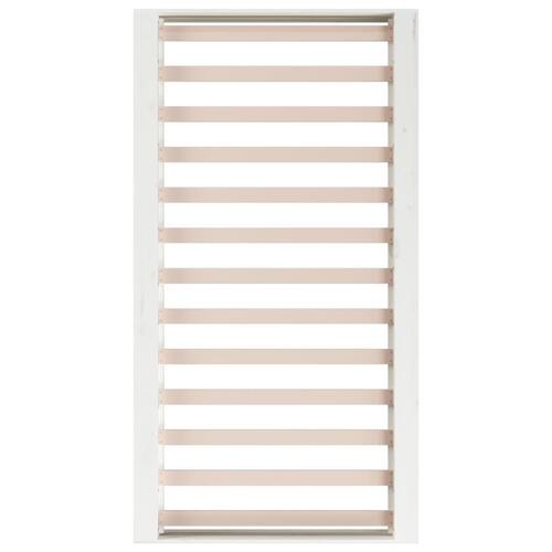 Sengeramme 100x200 cm massivt træ hvid