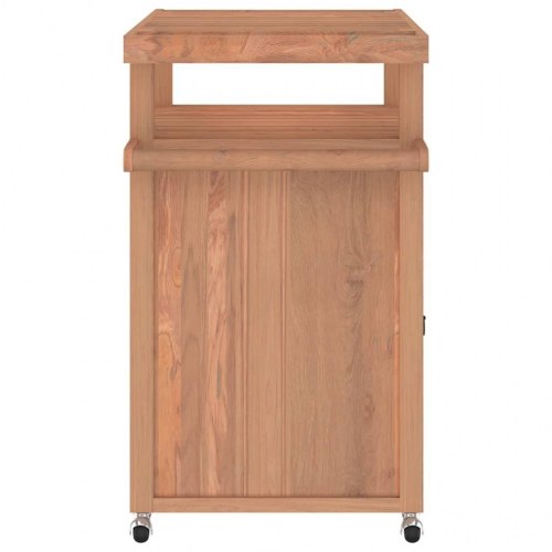 Barvogn 70x50x90 cm massivt teaktræ