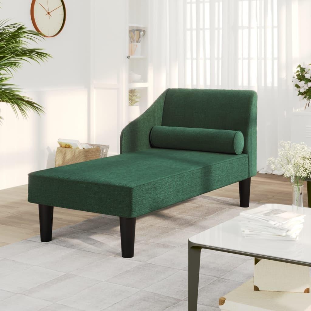 2-personers sovesofa stof mørkegrøn