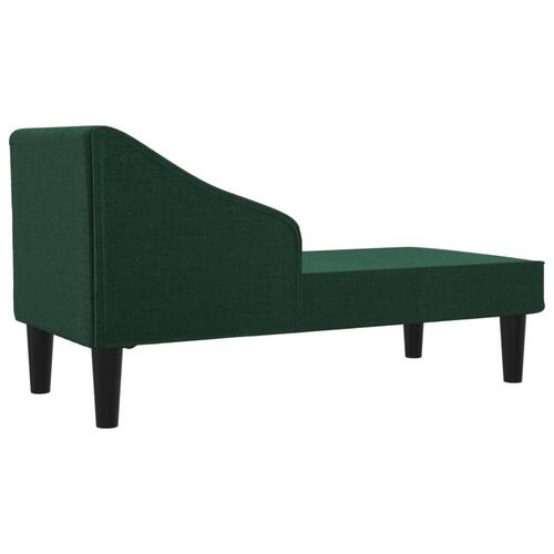 2-personers sovesofa stof mørkegrøn