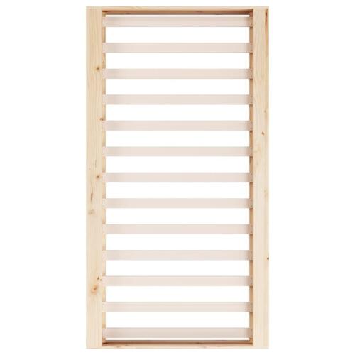 Sengeramme 90x190 cm Single massivt træ