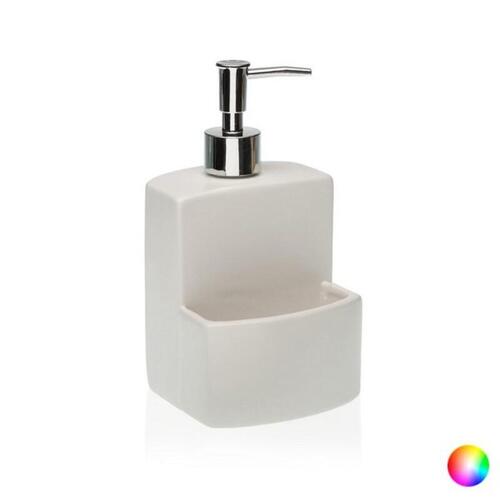 Sæbedispenser Keramik (10 x 19 x 10 cm) Hvid
