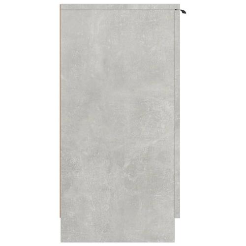 Skoskab 59x35x70 cm konstrueret træ betongrå