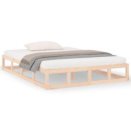 Sengeramme 150x200 cm King Size massivt træ