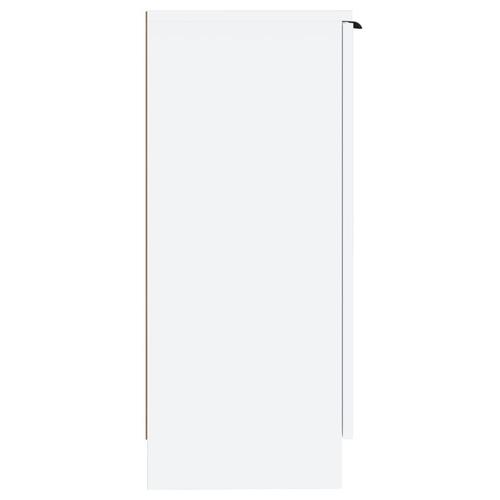 Skænk 30x30x70 cm konstrueret træ hvid
