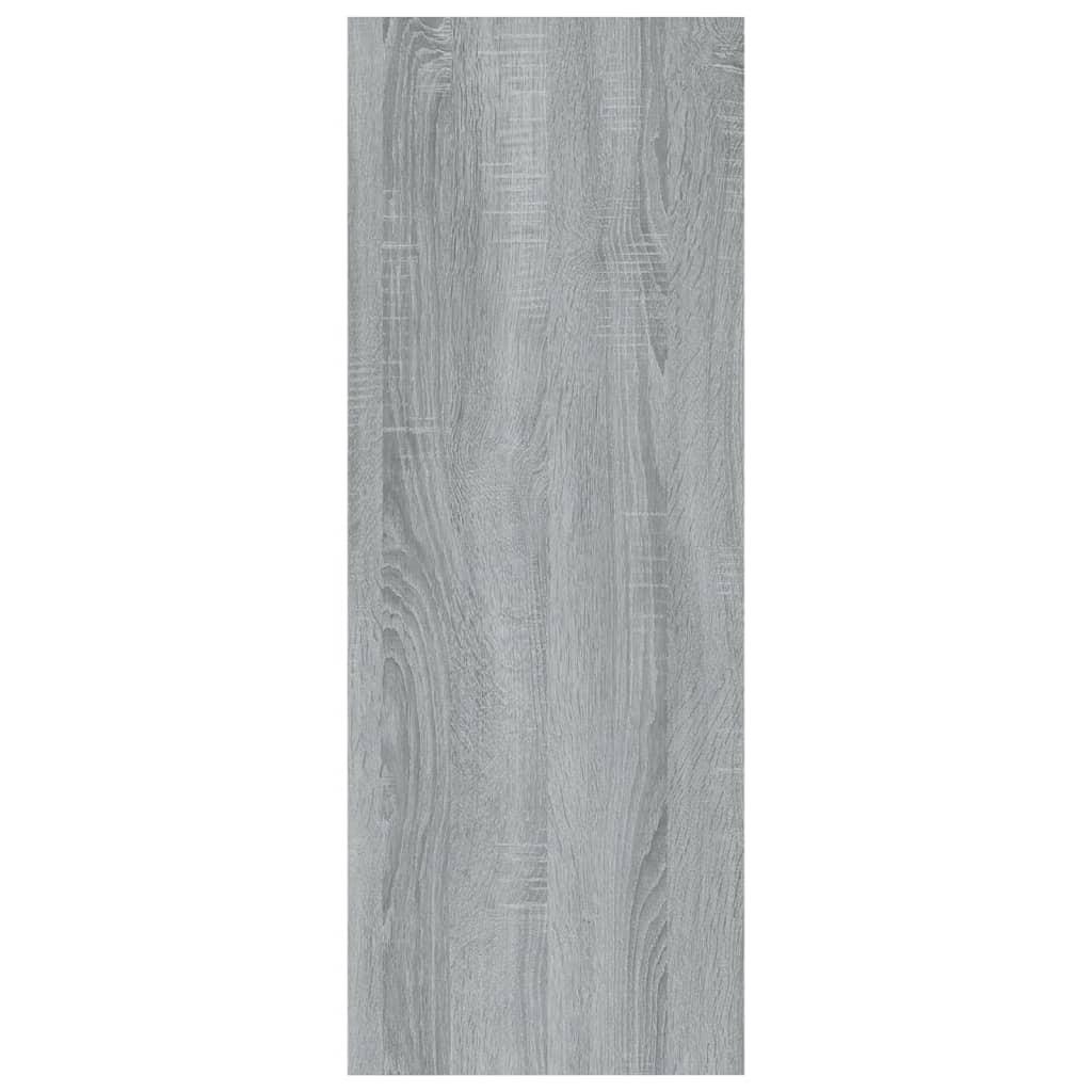 Konsolbord 78x30x80 cm konstrueret træ grå sonoma-eg