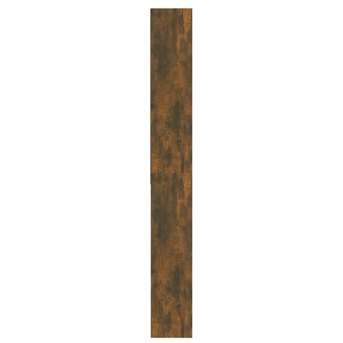 Vaskemaskineskab 64x24x190 cm røget egetræsfarve