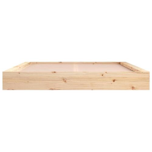 Sengeramme 140x200 cm massivt træ