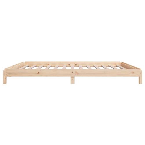 Stabelbar seng 90x200 cm massivt fyrretræ