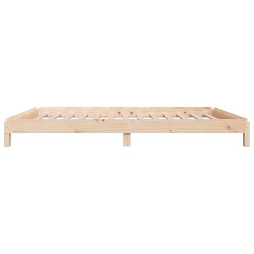 Stabelbar seng 90x190 cm massivt fyrretræ