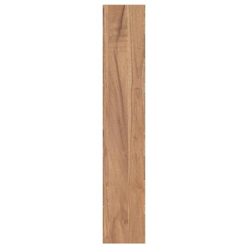 Bogreol 35x30x168 cm massivt teaktræ