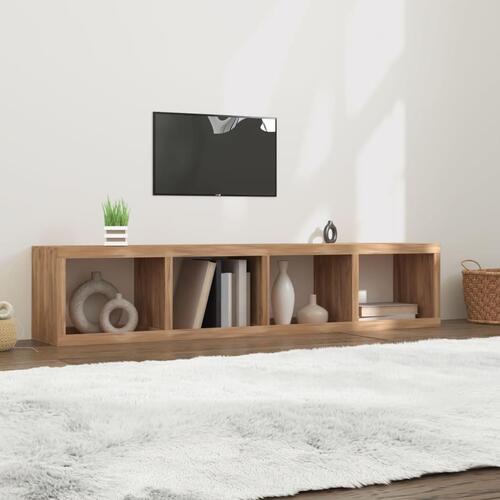 Bogreol 35x30x168 cm massivt teaktræ