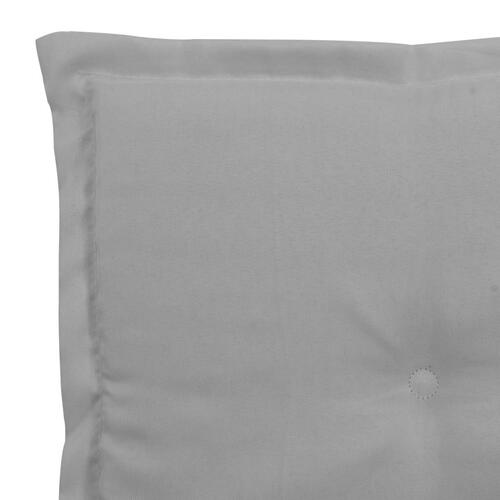 Hynde til havebænk 200x50x4 cm oxfordstof grå