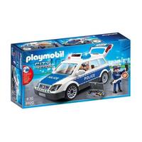 Bil med Lys og Lyd City Action Police Playmobil Squad Car with Lights and Sound